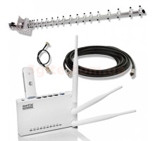 Huawei E3372h-607+Netis MW5230+антенна "Стрелла" 21ДБ+кабель+пигтейл